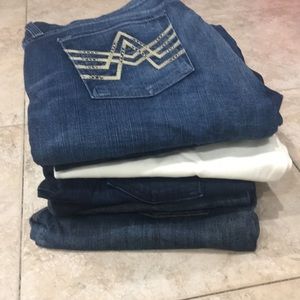 7 for all mankind bootcut jeans haul